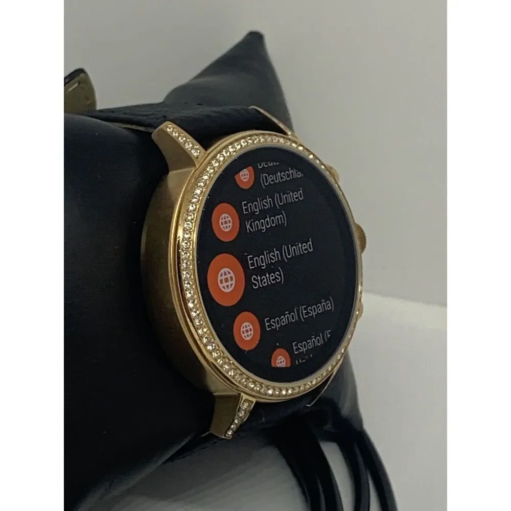 Fossil Gen 4 Authentic Digital Dial Smart Watch Custom Band FTW6011 QT481